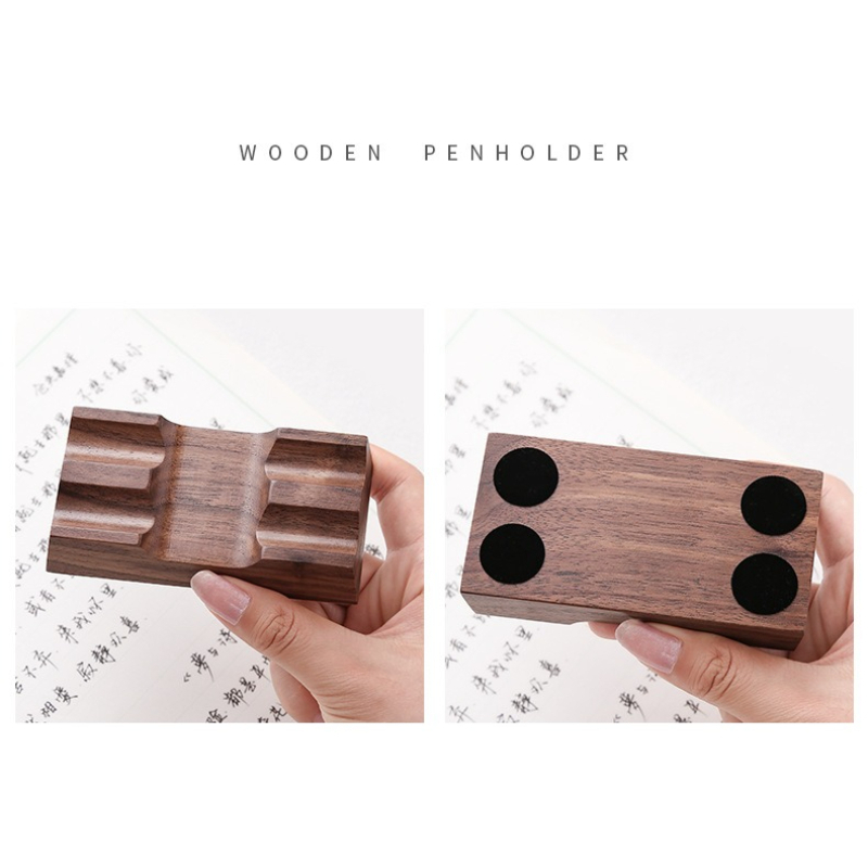 Walnut Wood Pen Holder Stand f - đánh giá và giá Pen Rest Single