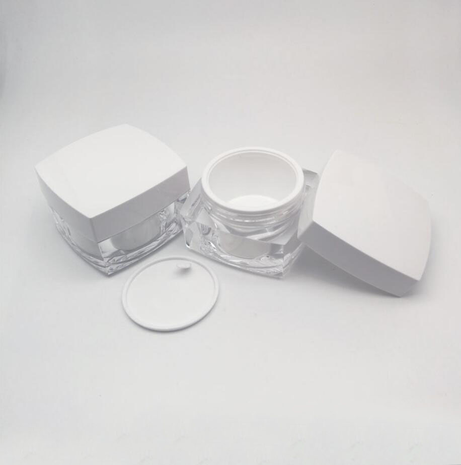 15g  white square shape acryli - đánh giá và giá Gel Refill Pack