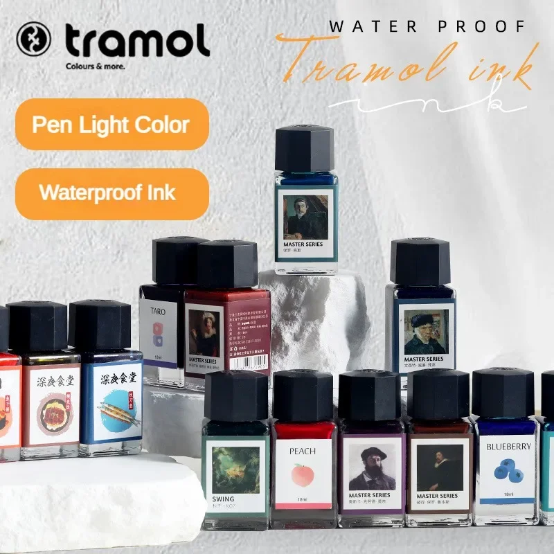 Tramol 26 Colors 18ml Various  - đánh giá và giá Fountain Pen Bottled Ink