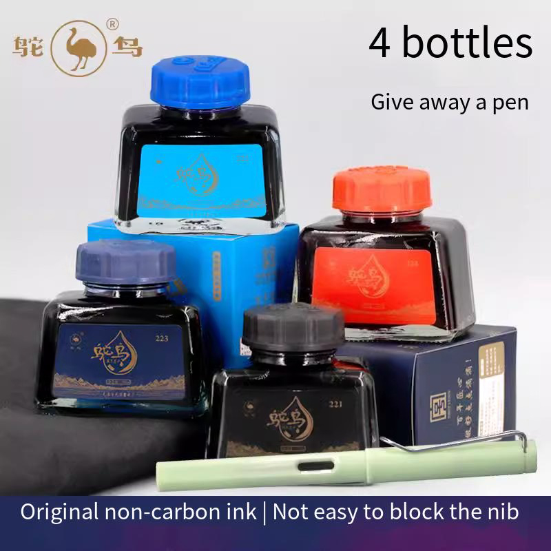 Ostrich 2-Series Fountain Pen  - đánh giá và giá Fountain Pen Bottled Ink
