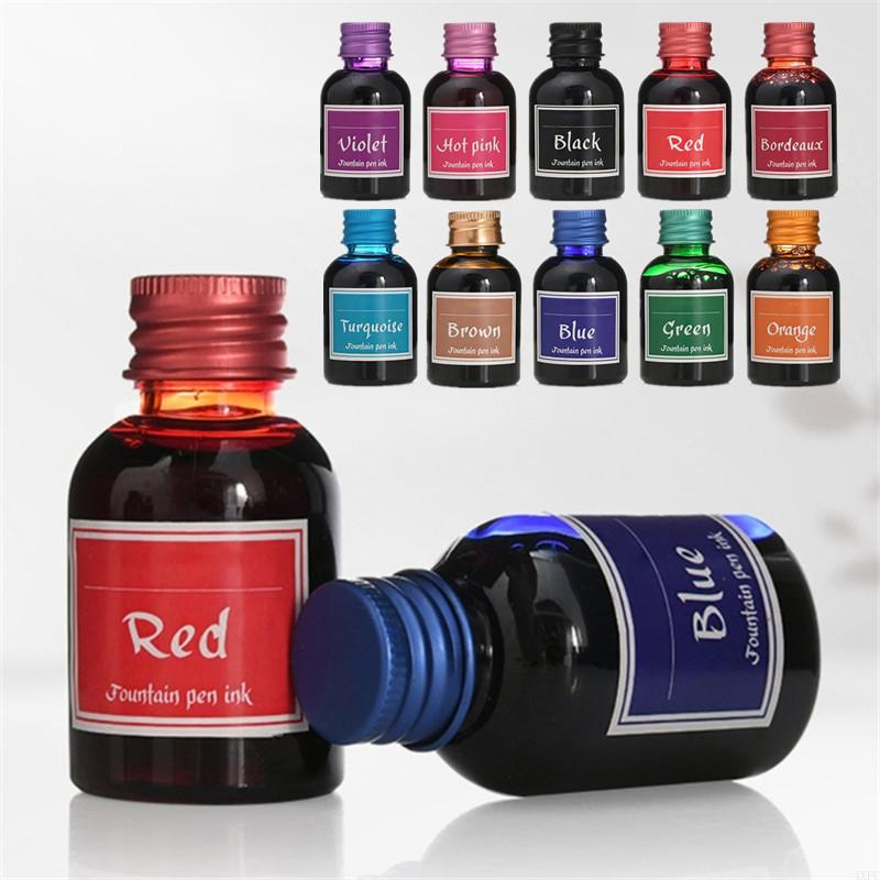 4xfc Bút đầy màu sắc tinh khiế - đánh giá và giá Fountain Pen Bottled Ink