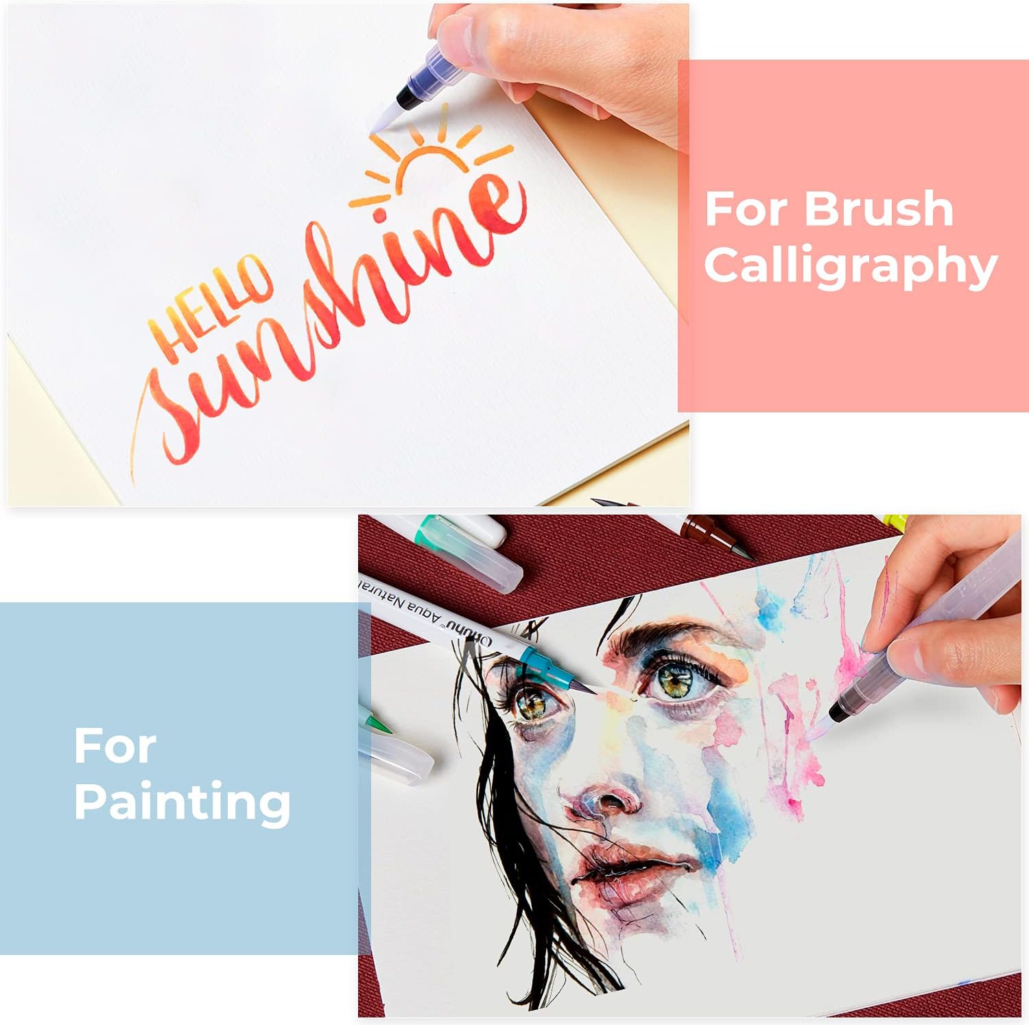 6/12/18pcs Water Color Brush P - đánh giá và giá Correction Pen Fine